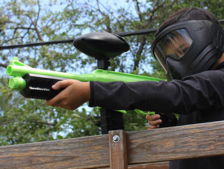 kids paintball8 terrain paintball Val d'Oise 95