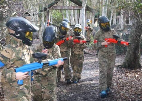 kids paintball8 terrain paintball Val d'Oise 95