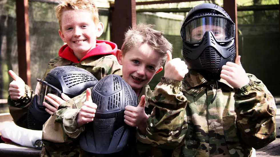 terrain paintball anniversaire enfants Val d'Oise95