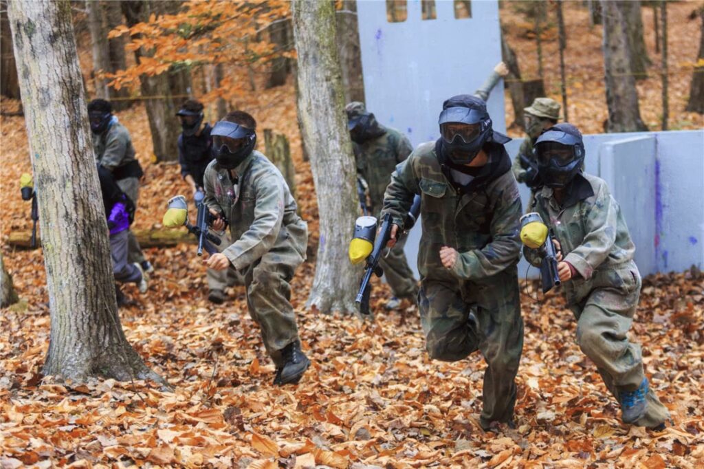 kids paintball8 terrain paintball Val d'Oise95